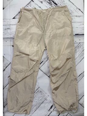 Champagne Parachute Pants / Utility Balloon Streetwear Cargoes Adult Medium